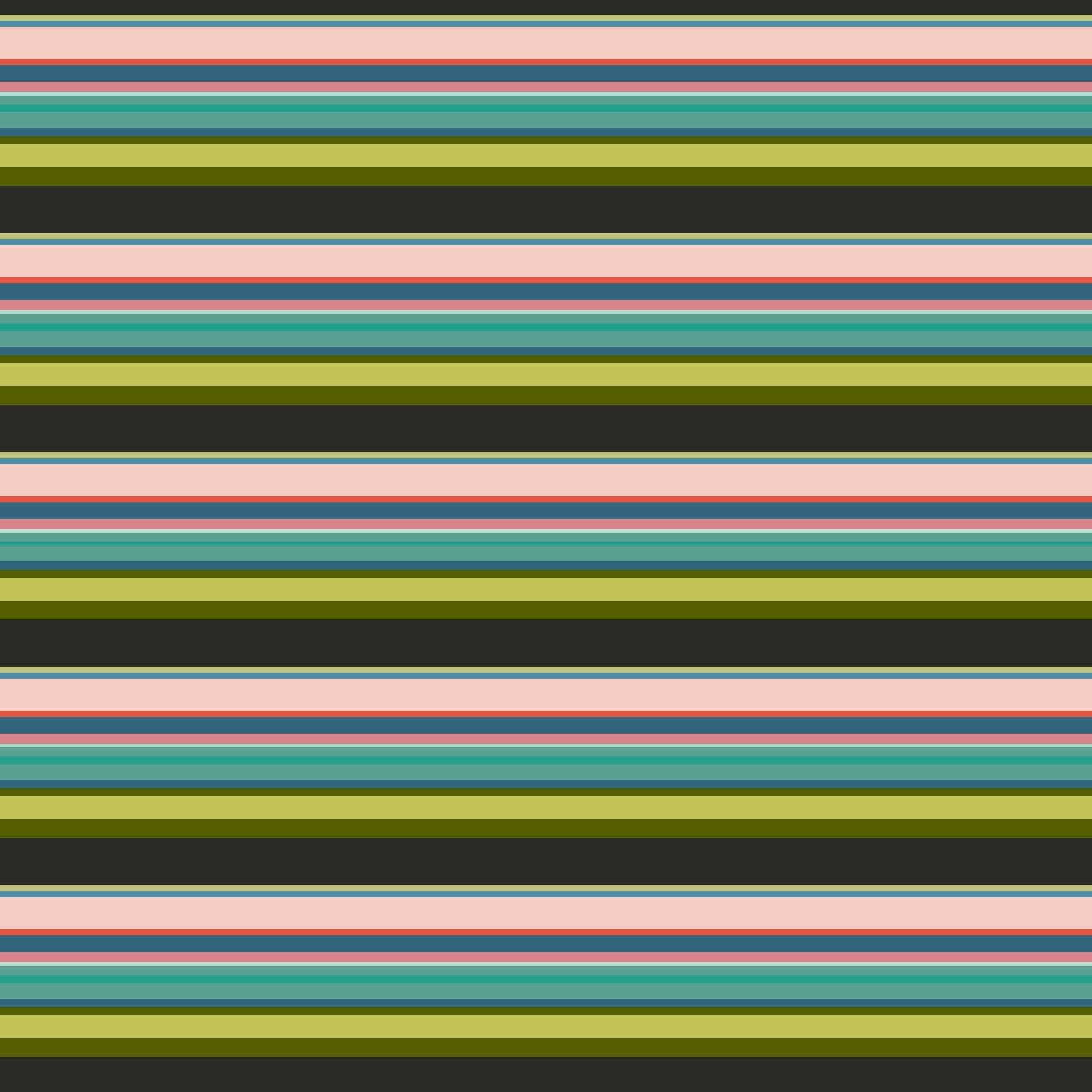 Arena Stripe - Coral 3