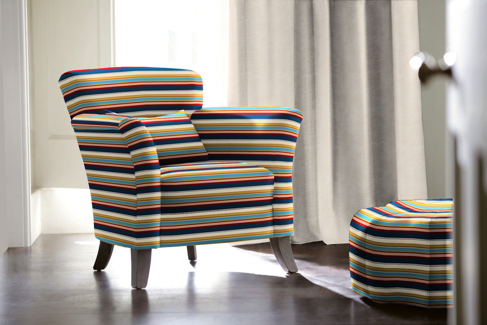 Arena Stripe - Marine 5