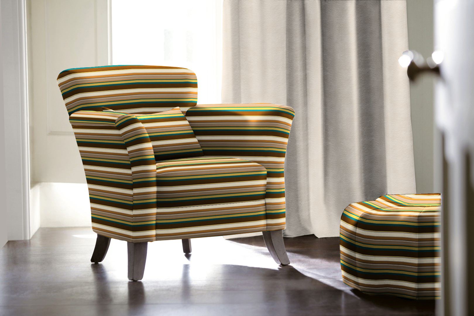 Arena Stripe - Silt 9