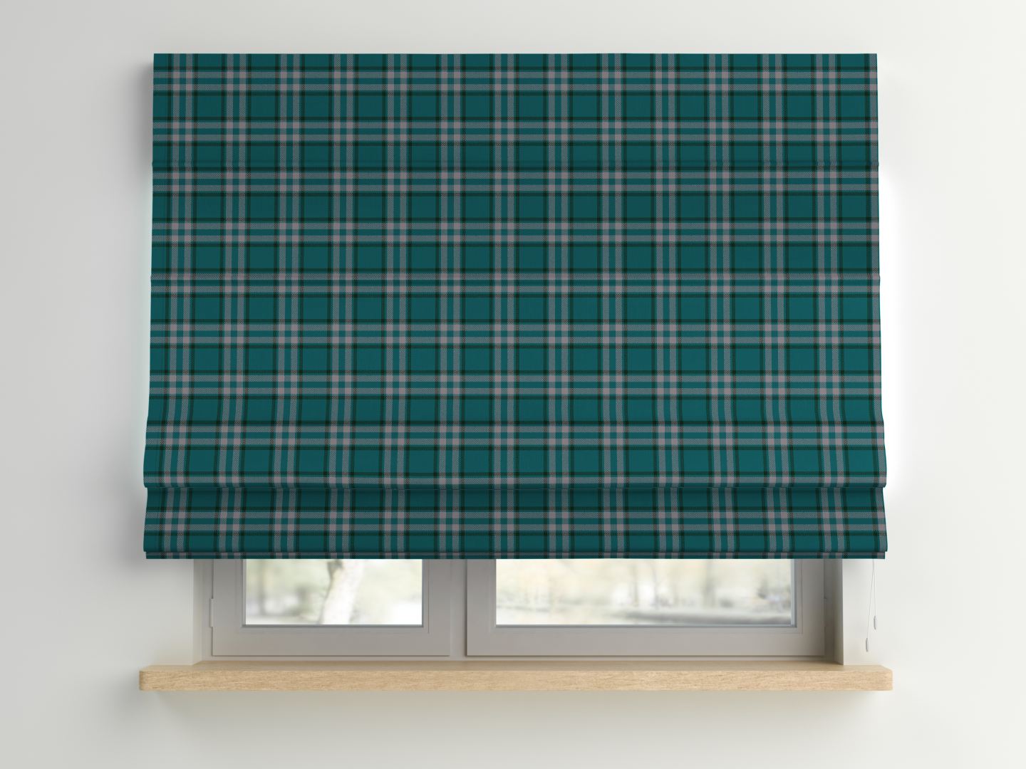 Arran Check (Large) - Teal 35