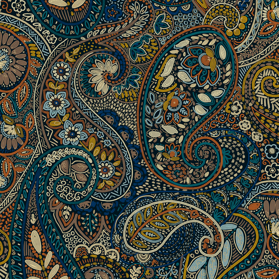 Grande Pashmina - Prussian 3