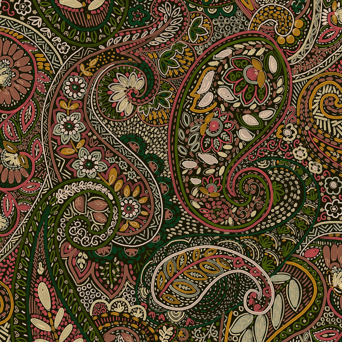 Grande Pashmina - Coriander 5