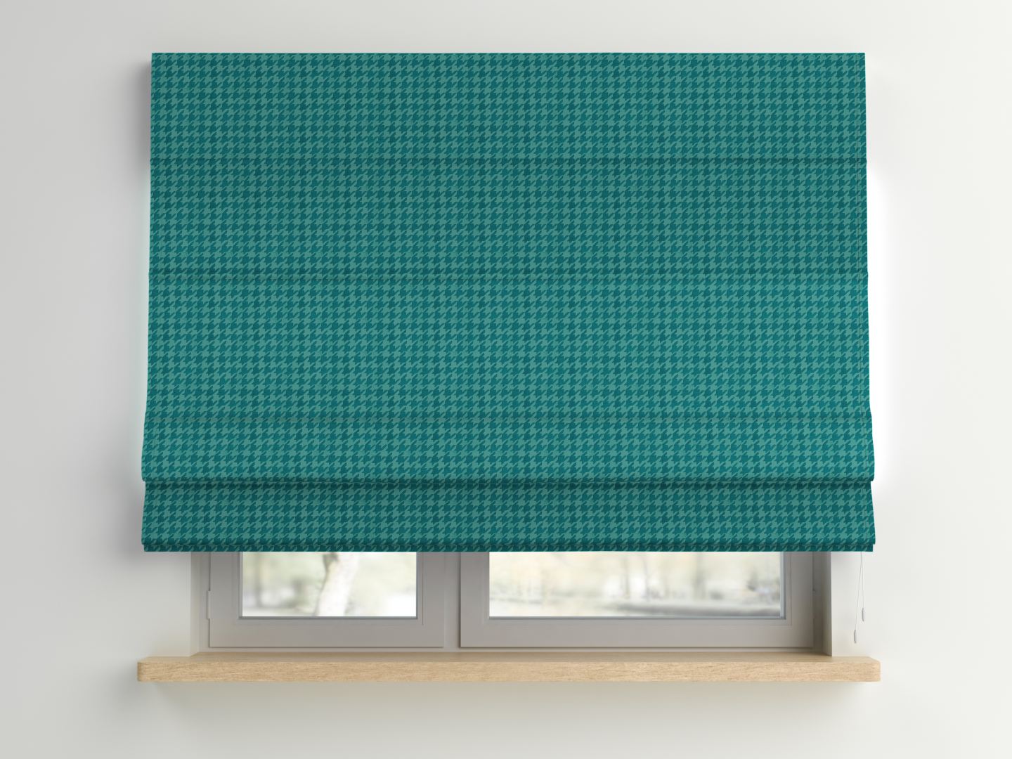 Hounds Tooth - Teal 65