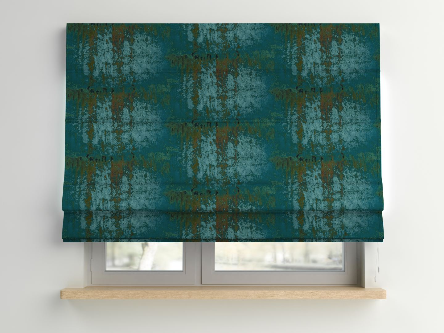 Lustre - Turquoise/Coral 39
