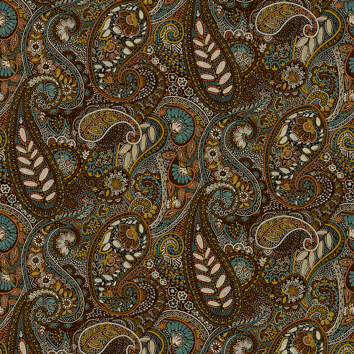 Midi Pashmina - Henna 4