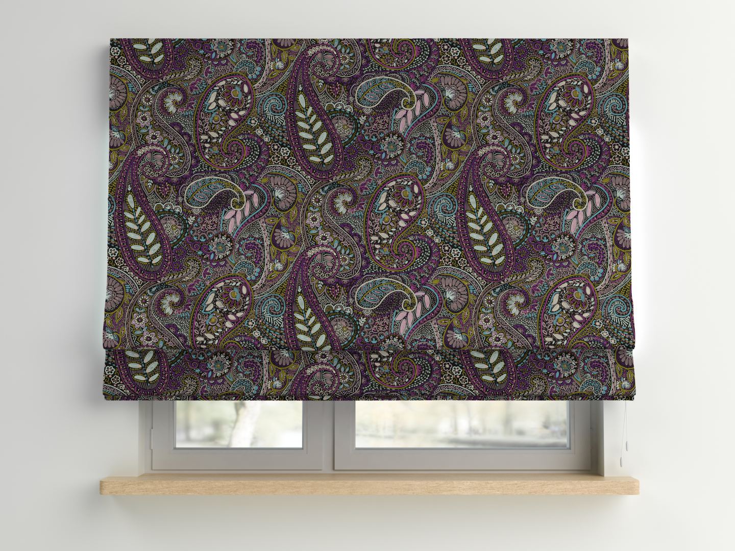 Midi Pashmina - Jacaranda 1