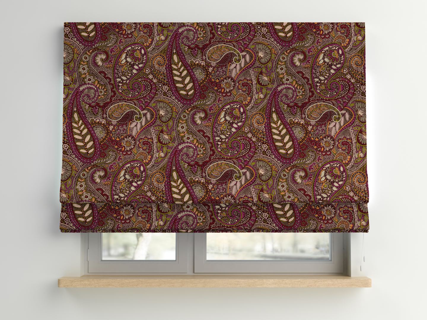 Midi Pashmina - Pomegranate 2