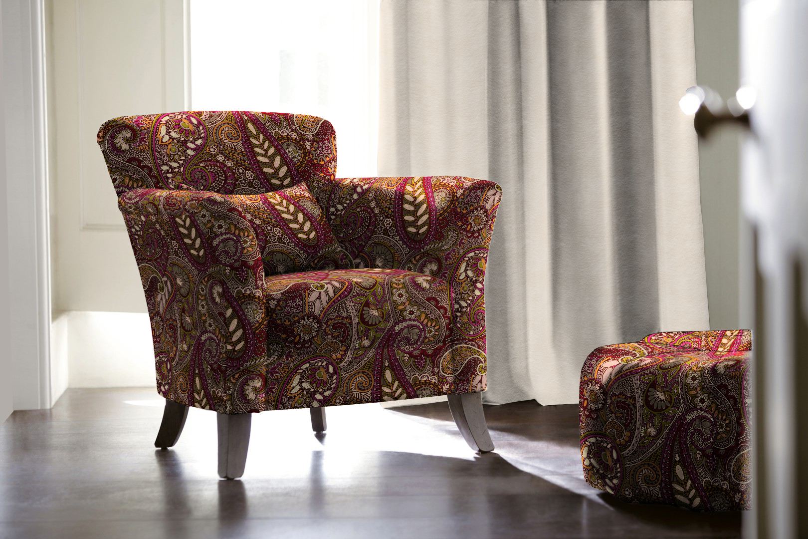 Midi Pashmina - Pomegranate 2