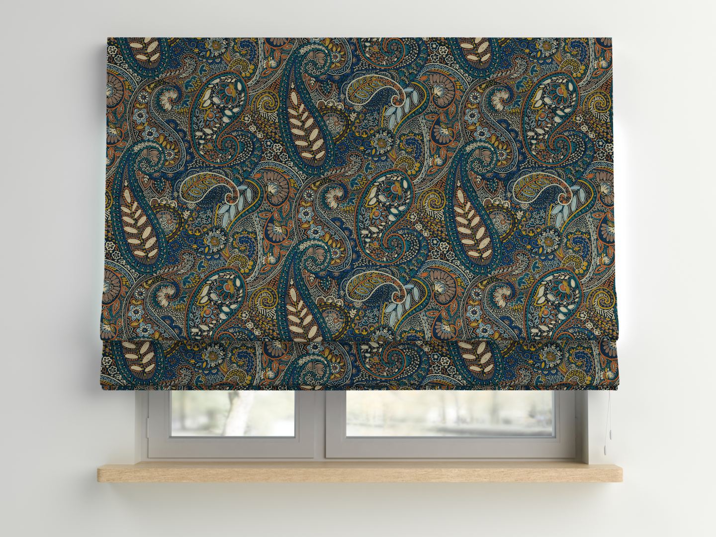 Midi Pashmina - Prussian 3