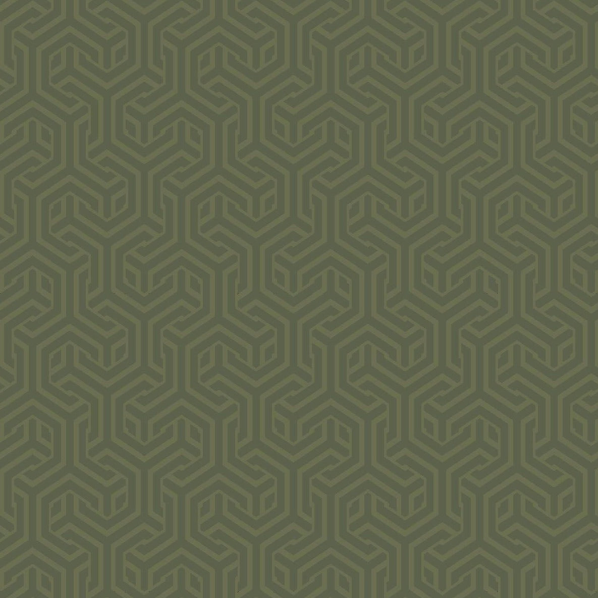 Opus Wallpaper in Moss Green 40