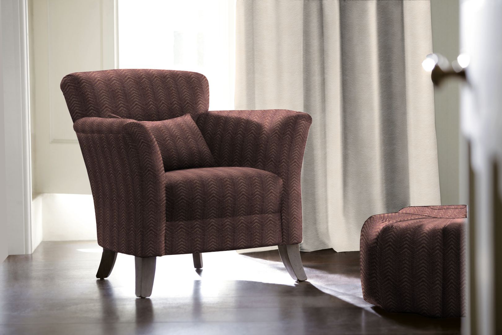 V&A Jaipur - Damson 48